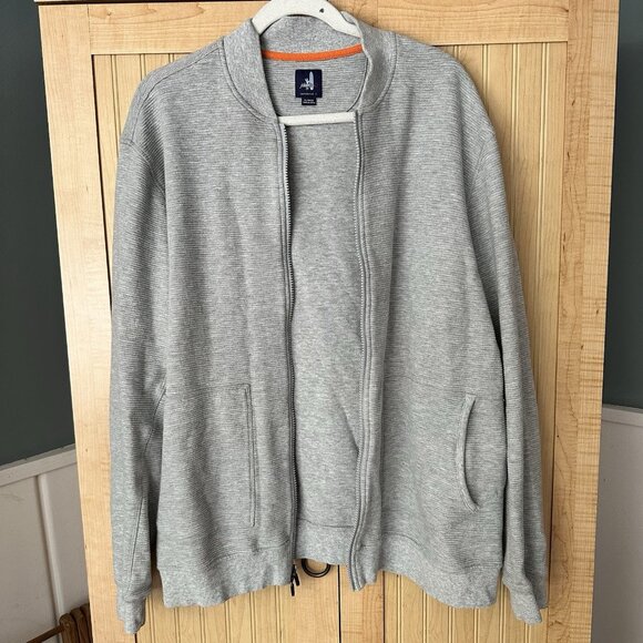 Johnnie O Decker Baseball Jacket Sweater Men’s XL *tiny CC Logo* - Picture 5 of 6